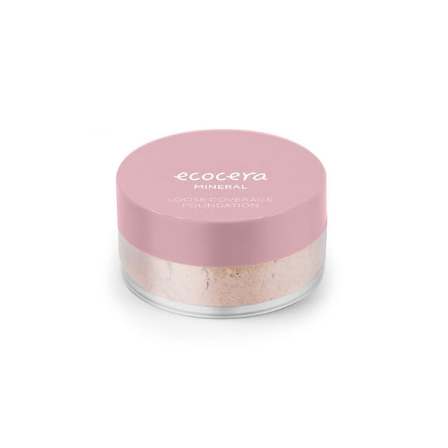 Ecocera Sypki podkład mineralny kryjący chłodny