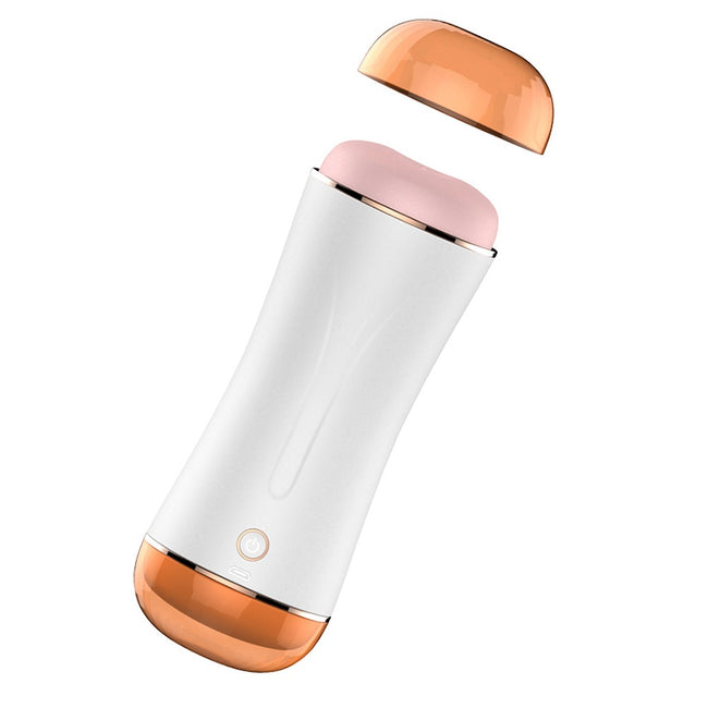 B-Series Fox Vibrating Masturbation Cup podwójny masturbator