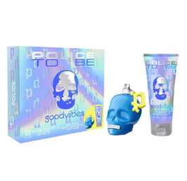 Police To Be Goodvibes For Man zestaw woda toaletowa spray 40ml + żel pod prysznic 100ml