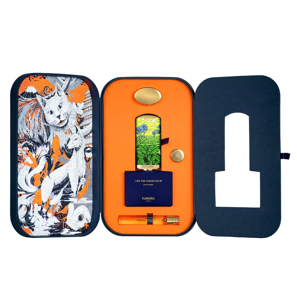 floraiku i see the clouds go by