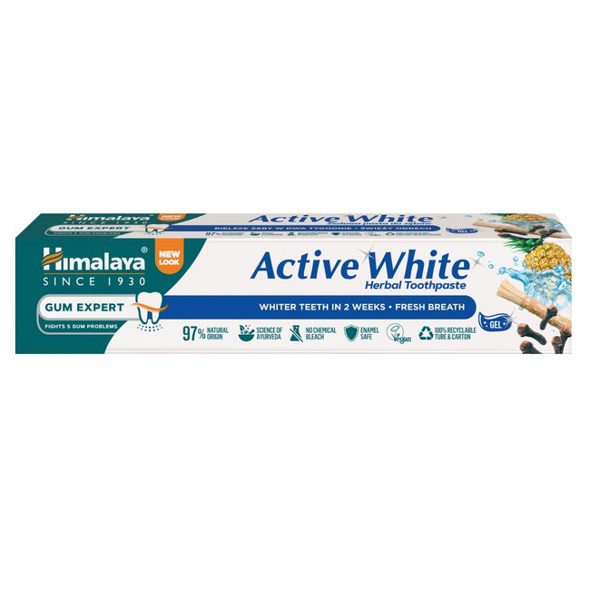 Himalaya Ziołowa pasta wybielająca w żelu Active White 75ml
