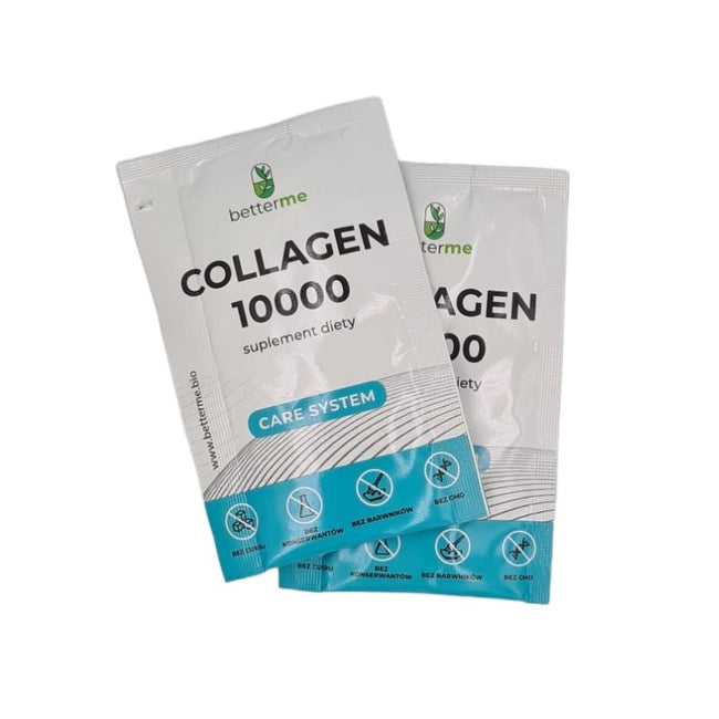 BetterMe Collagen 10000 Care System kolagen do picia w saszetkach suplement diety 30x10g