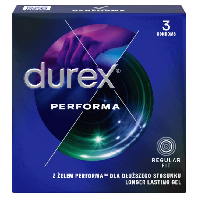 Durex Performa prezerwatywy opóźniające wytrysk 3szt