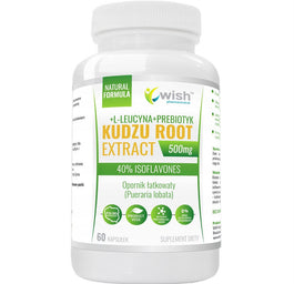 WISH Pharmaceutical Kudzu Root Extract 500mg suplement diety 60 kapsułek