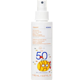 Korres Yoghurt Kids Comfort Sunscreen Spray emulsja ochronna w sprayu dla dzieci SPF50 150ml