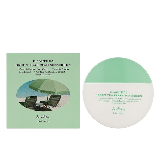 Dr. Althea Pro Lab Green Tea Fresh Sunscreen SPF50+ krem przeciwsłoneczny z ekstraktem z zielonej herbaty 45ml