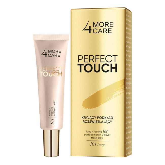 More4Care Perfect Touch kryjący podkład rozświetlający