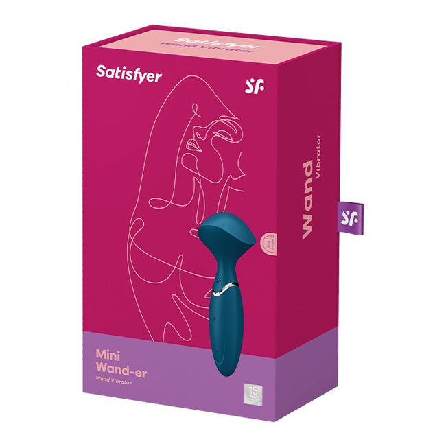 Satisfyer Mini Wand-er wibrator Blue