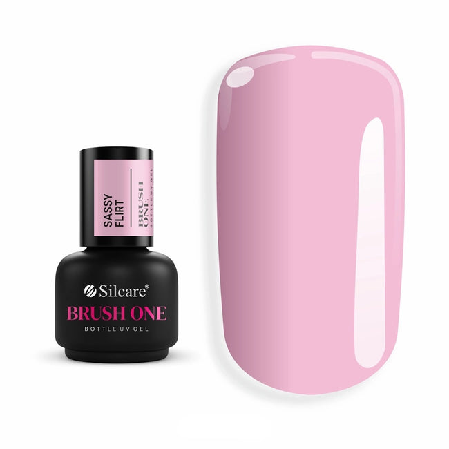 Silcare Brush One Bottle Gel żel budujący w butelce z pędzelkiem