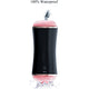 B-Series Fox Vibrating Masturbation Cup duży podwójny masturbator z możliwością regulowania ucisku podczas masażu