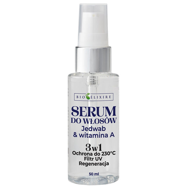 BIOELIXIRE Serum do włosów z jedwabiem i witaminą A 3w1 50ml