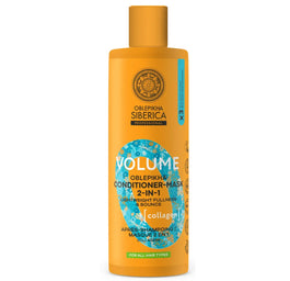 Natura Siberica Oblepikha Volume odżywka i maska 2w1 do wszystkich rodzajów włosów 400ml