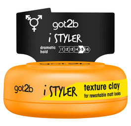 Got2B iStyler Texture Clay matująca glinka do włosów 75ml