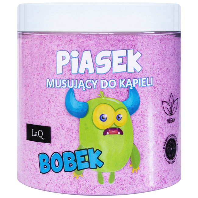 LaQ Piasek musujący do kąpieli Bobek 190g