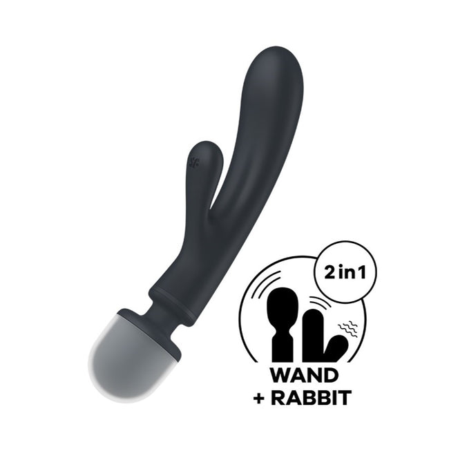 Satisfyer Triple Lover wielofunkcyjny wibrator Grey