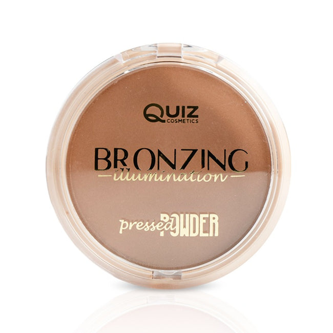 Quiz Cosmetics Bronzing Ilumination Powder puder brązujący wzbogacony witaminą E