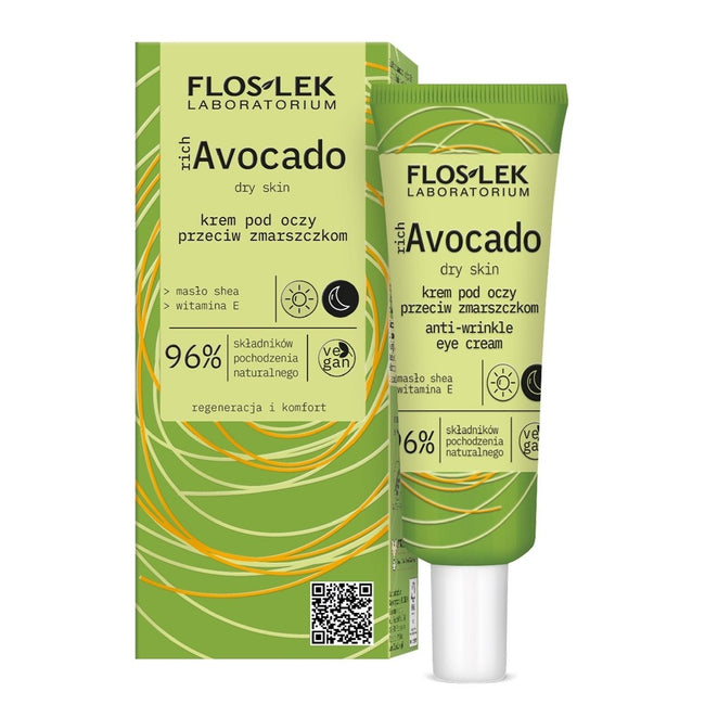 Floslek richAvocado krem pod oczy przeciw zmarszczkom 30ml