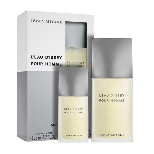 Issey Miyake L'eau d'Issey Pour Homme zestaw woda toaletowa spray 125ml + woda toaletowa spray 40ml