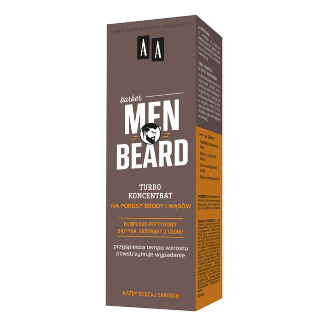 AA Men Beard turbo-koncentrat na porost brody i wąsów 30ml