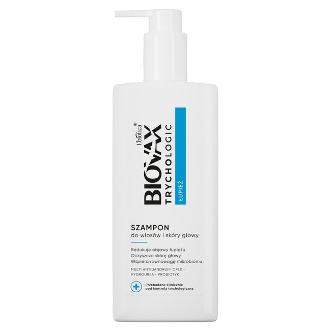 BIOVAX Trychologic Łupież szampon do włosów i skóry głowy 200ml