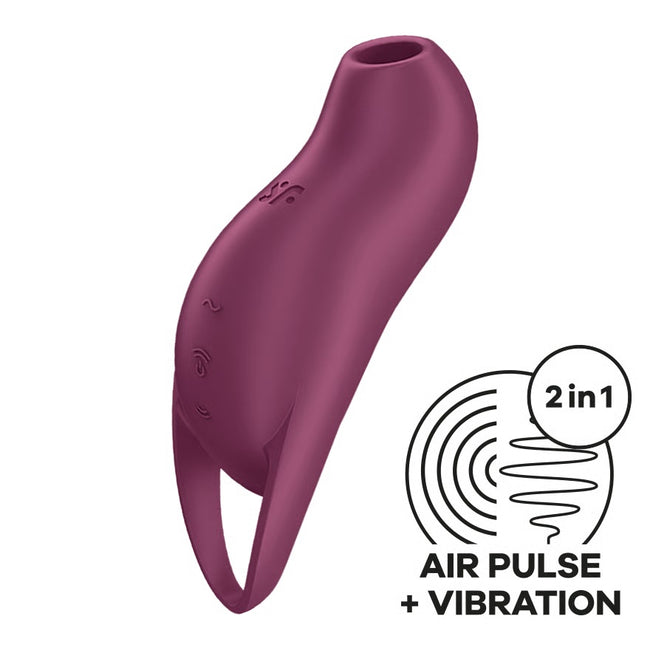Satisfyer Pocket Pro 1 stymulator łechtaczki z falami ciśnienia Purple