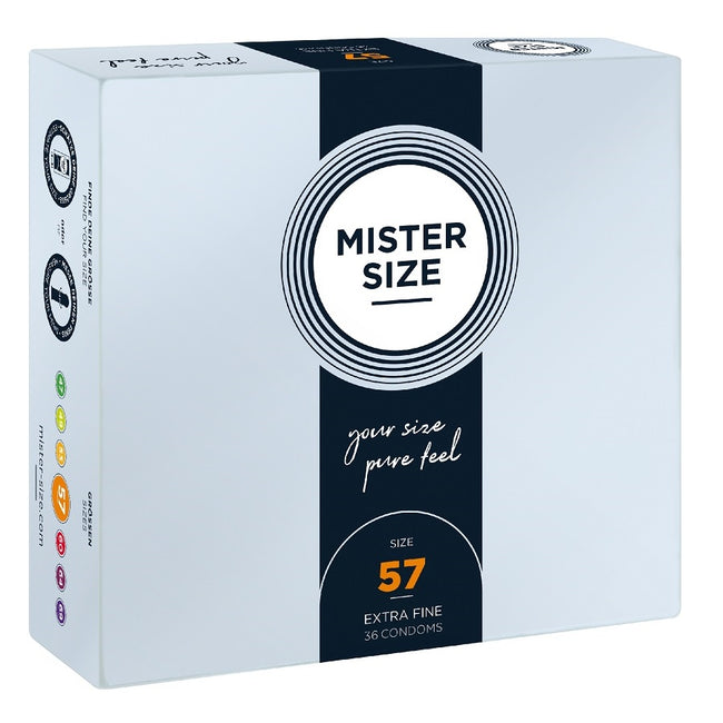 Mister Size Condoms prezerwatywy dopasowane do rozmiaru 57mm 36szt.