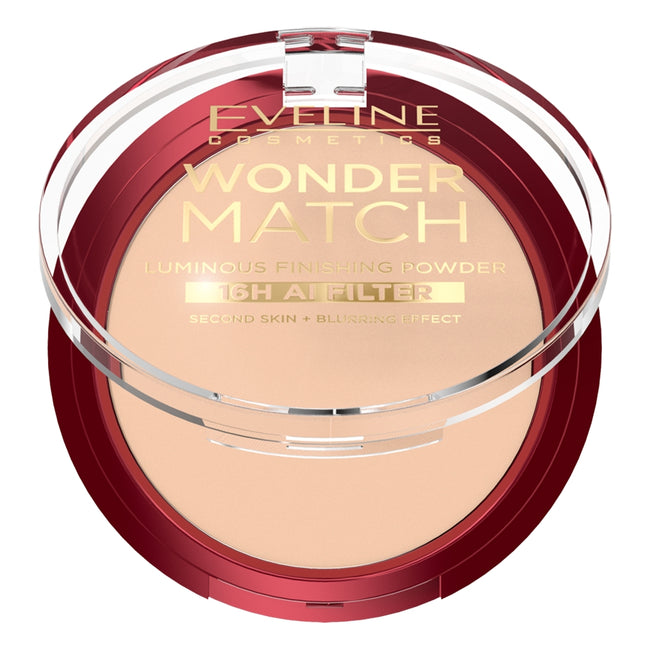 Eveline Cosmetics Wonder Match satynowy puder wykończeniowy