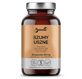 Panaseus Szumy uszne suplement diety 50 kapsułek