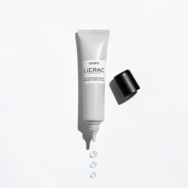 LIERAC Diopti żel korygujący opuchliznę pod oczami 15ml