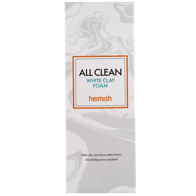 Heimish All Clean White Clay Foam oczyszczająca pianka do twarzy 150g