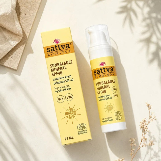 Sattva SunBalance Mineral naturalny krem ochronny SPF40 75ml
