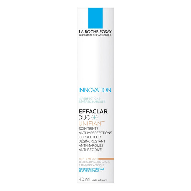 La Roche Posay Effaclar Duo + Unifiant tonujący krem zwalczający niedoskonałości Medium 40ml