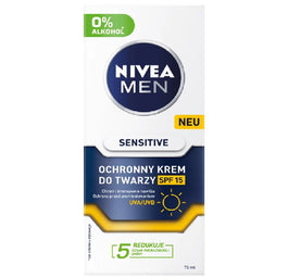 Nivea Men Sensitive ochronny krem do twarzy SPF15 75ml