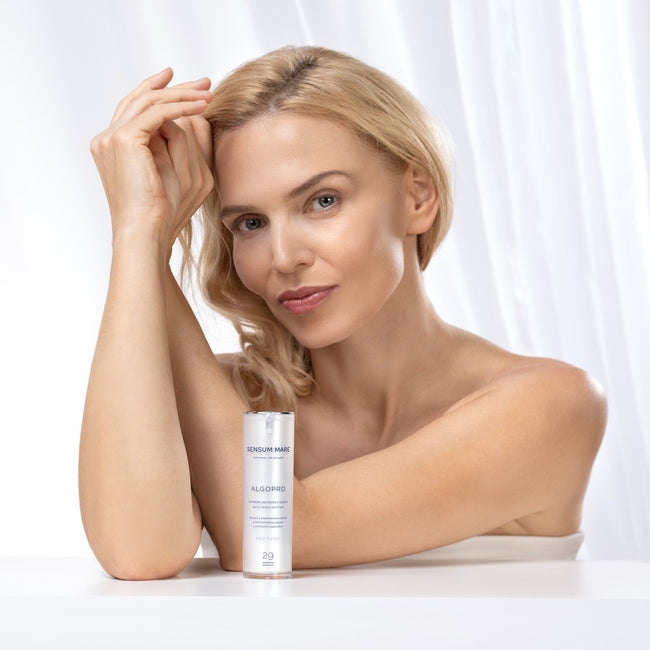 Sensum Mare Algopro wysoce zaawansowane serum przeciwzmarszczkowe z potrójnym peptydem 30ml