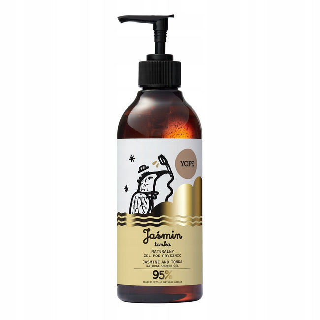 Yope Naturalny żel pod prysznic Jaśmin & Tonka 400ml