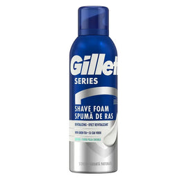 Gillette Series Revitalizing pianka do golenia z zieloną herbatą 200ml