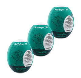 Satisfyer Masturbator Eggs zestaw jajek do masturbacji Naughty