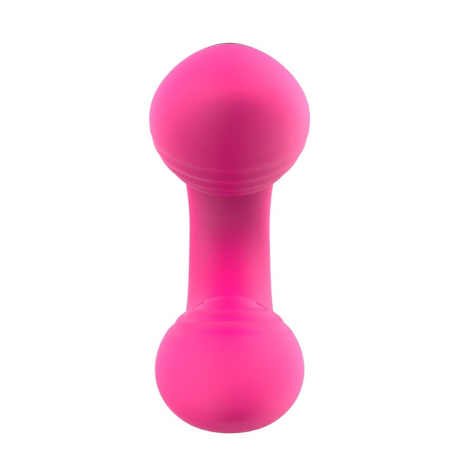 B-Series Magic Dual Vibrator podwójny masażer dla par z pilotem Pink