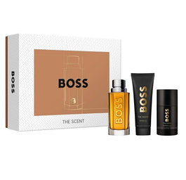 Hugo Boss Boss The Scent For Him zestaw woda toaletowa spray 100ml + żel pod prysznic 100ml + dezodorant sztyft 70g