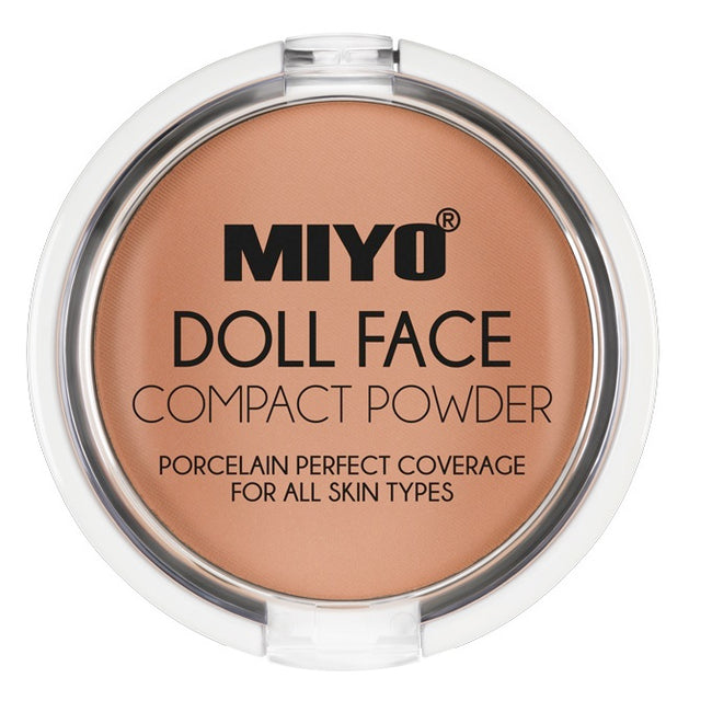 MIYO Doll Face Compact Powder puder matujący do twarzy