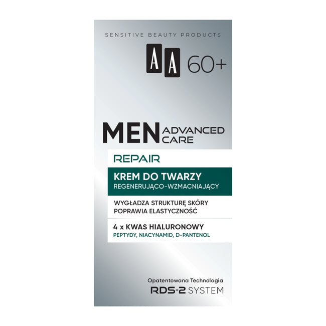 AA Men Advanced Care Repair 60+ krem do twarzy regenerująco-wzmacniający 50ml