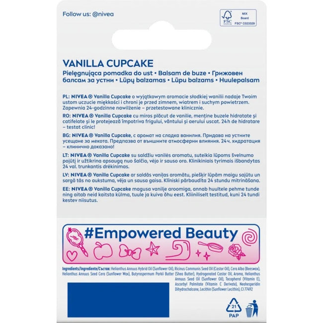 Nivea Disney Limited Edition pielęgnująca pomadka do ust