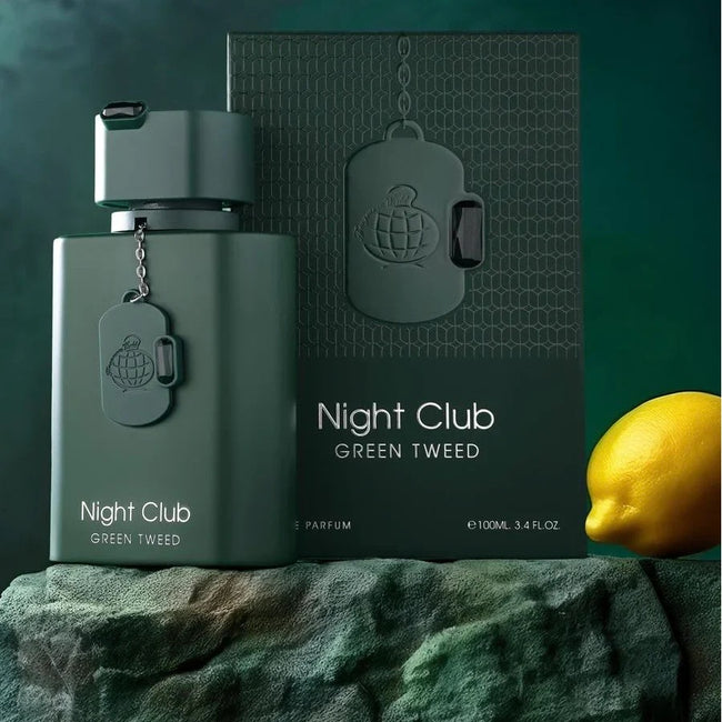 Fragrance World Night Club Green Tweed woda perfumowana spray