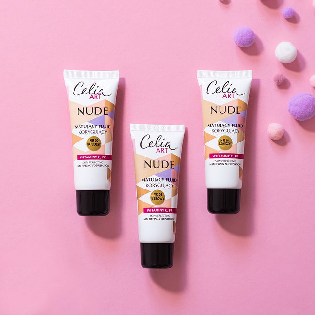 Celia Art Nude matujący fluid korygujący