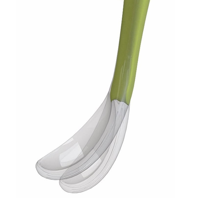 Chicco Miękka łyżeczka silikonowa 6m+ Zielona