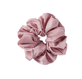 Sister Young Lilu satynowa gumka do włosów scrunchie Pink