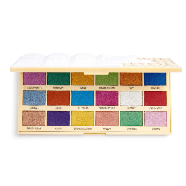 Makeup Revolution I Heart Revolution Chocolate Eyeshadow Palette paleta cieni do powiek Sprinkles 18g