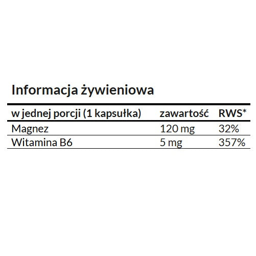 Apollo's Hegemony Magnesium Citrate + P5P suplement diety 200 kapsułek