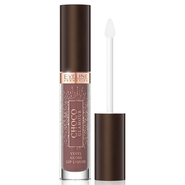 Eveline Cosmetics Choco Glamour pomadka w płynie z efektem glossy lips