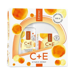 Lirene C+E Vitamin Energy zestaw nawilżająca pianka myjąca 150ml + odżywczy krem nawilżający 50ml